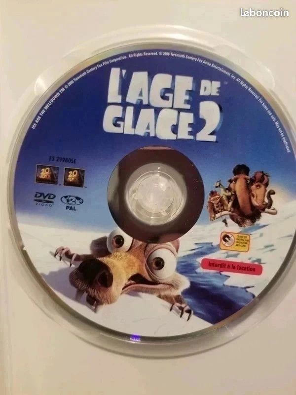 Dvd l'âge de glace 2 (image 2)