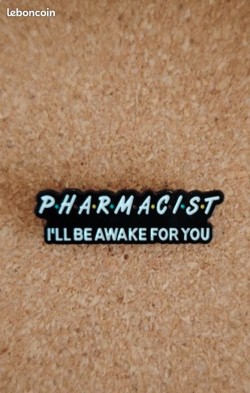 Pin's Pharmacist – Style Friends & Humour Médical (image 2)