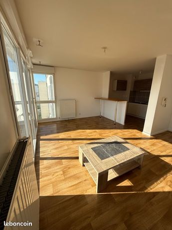 Grand 2 pièces lumineux 50m avec balcon
