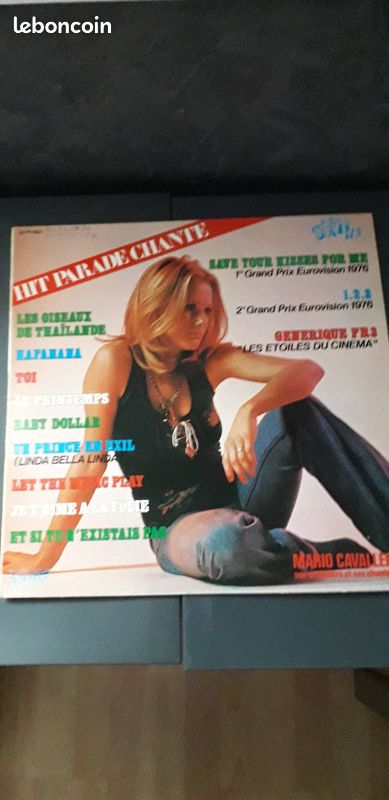Vinyl 33T "hit parade chante" (image 1)