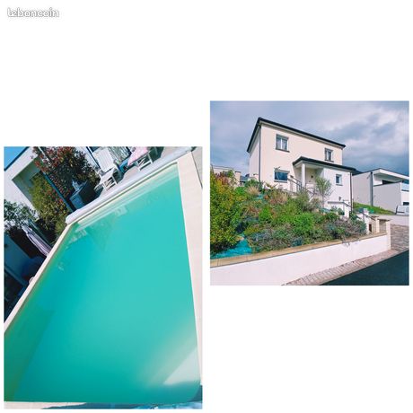 Maison individuelle avec piscine chauffée