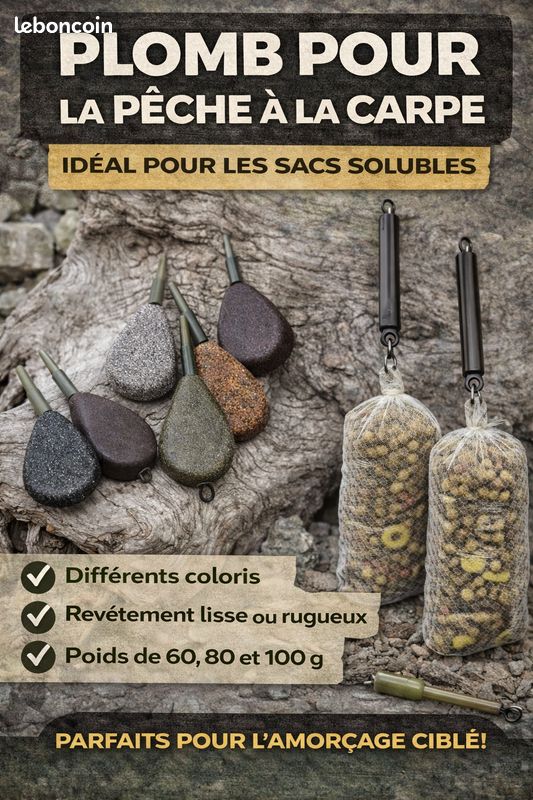 Lot De 100 œillets En Laiton Pour Pêche à La Carpe – Tailles S/M/L