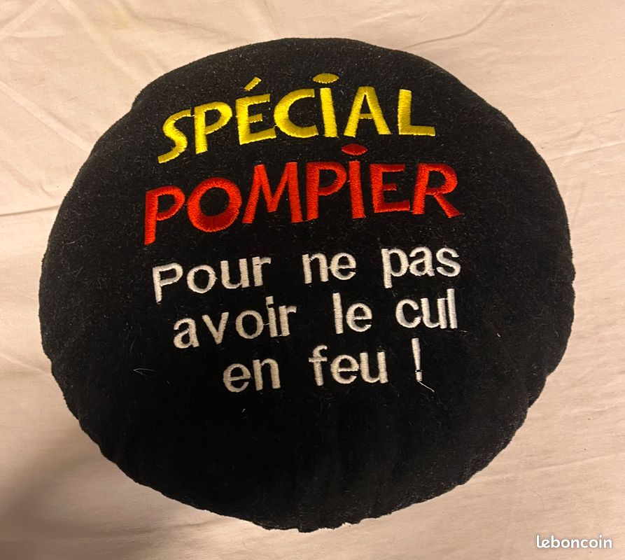 Coussin "Spécial Pompier" (image 3)