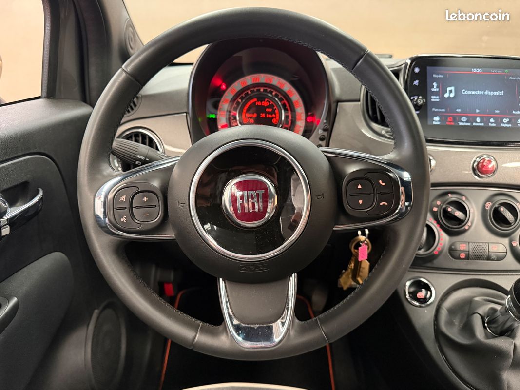 Fiat 500 1.0 70ch bsg mhev hybrid club toit panoramique (image 17)
