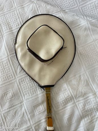Raquette Tennis Vintage Snauwaert Signée + Housse 🎾 Bois (D'occasion) à