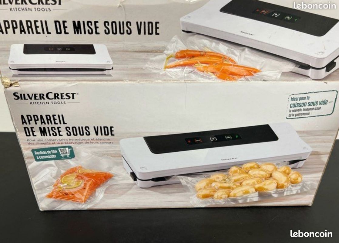 Chez Lidl Video Appareil De Mise Sous Vide Silvercrest Silver