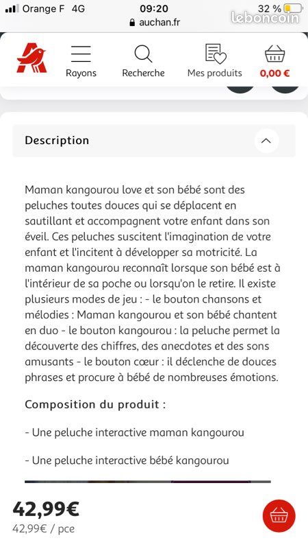 Kangourou Vtech (image 3)