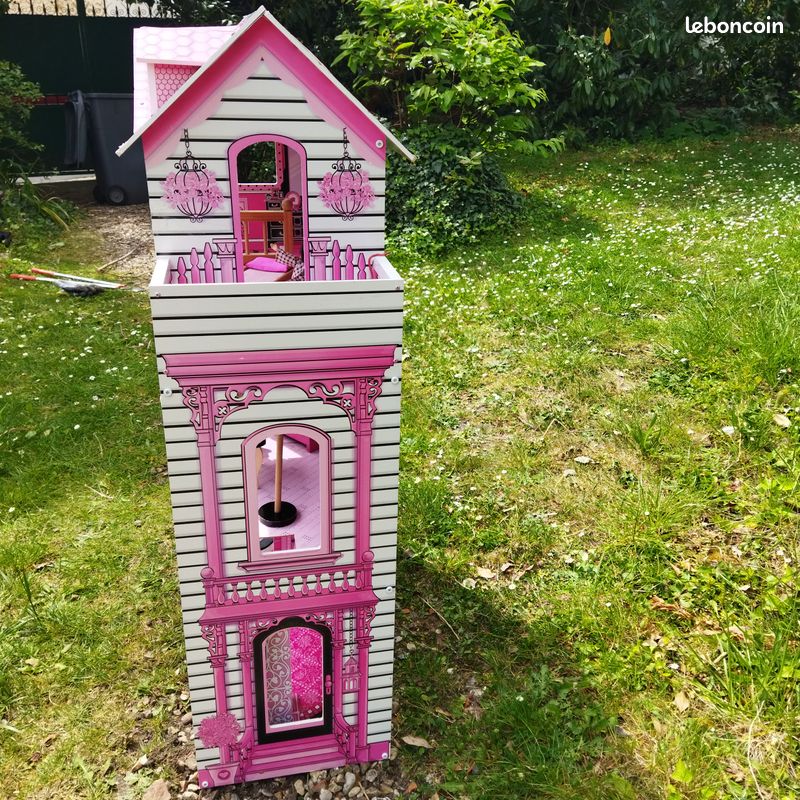 Maison de poupée Annabelle KIDKRAFT avec ascenseur et accessoires - Jeux & Jouets Maison de poupée Annabelle KIDKRAFT avec ascenseur et accessoires - Jeux & Jouets