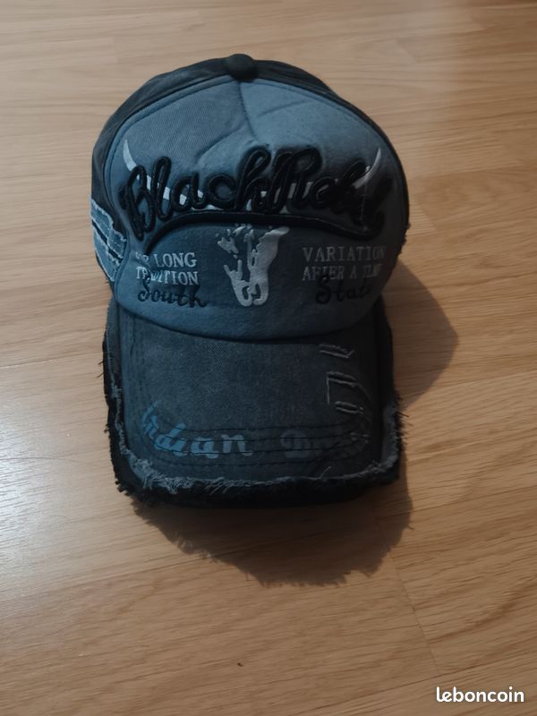 🧢 Casquette vintage gris anthracite – Neuf sans étiquette (image 1)