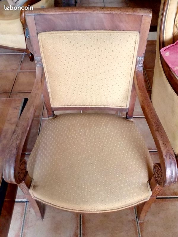 Fauteuil Empire Très Bon état Antiquités (image 2)