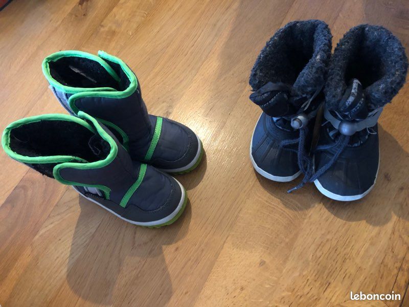 Bottes chaudes et étanches bébé taille 20/21 Chaussures