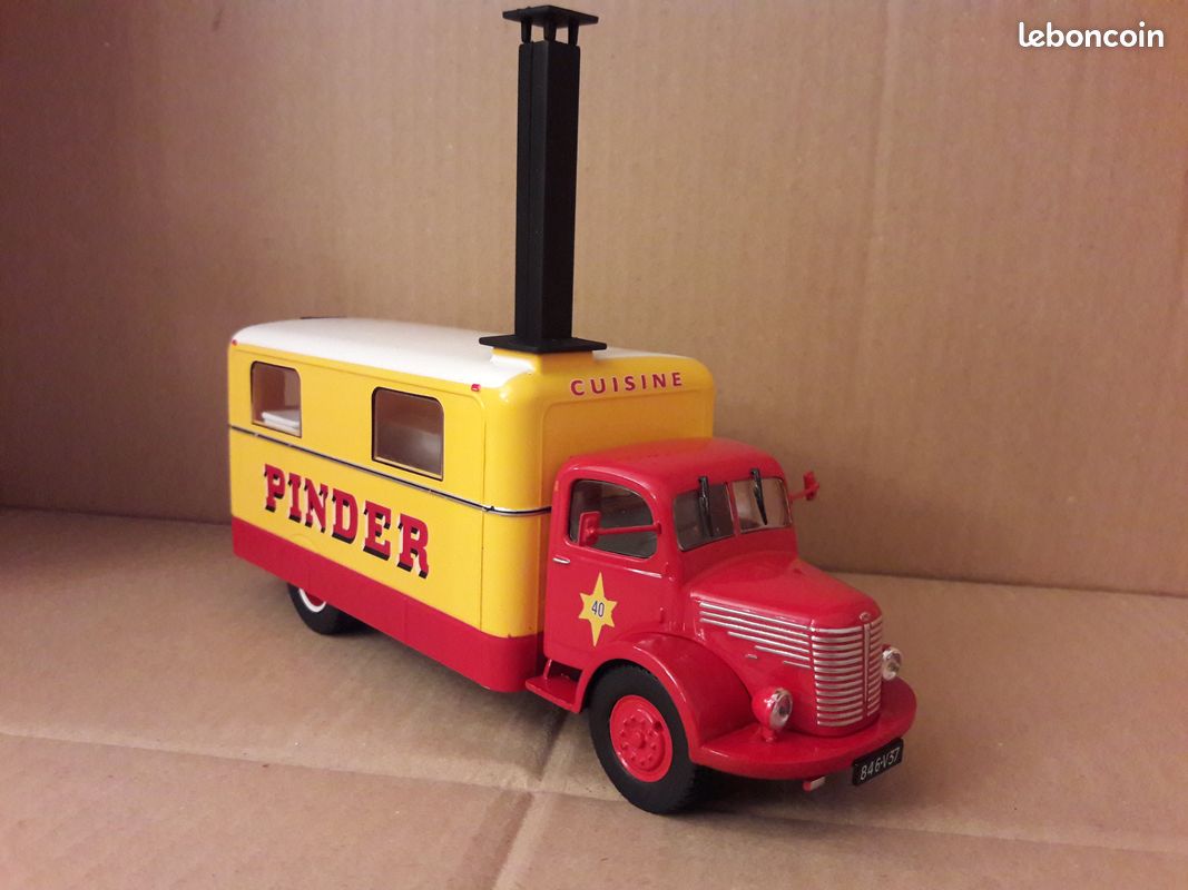 Camion Pinder Unic ZU 151 Fourgon Cuisine 1951 (image 3)