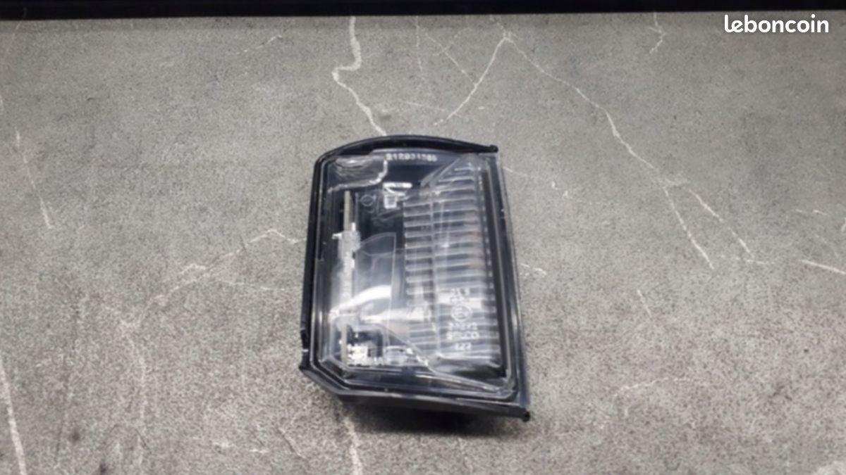 Clignotant Avant Droit CITROËN ZX - Blanc Avec Porte-Lampe - Compatible 3/5 Portes Et Break