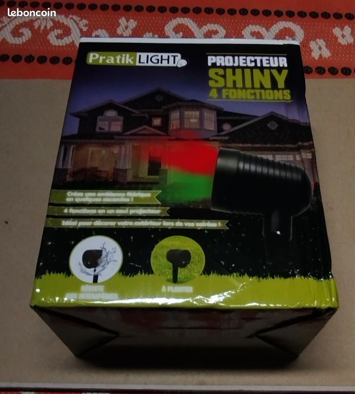 Projecteur laser 4 fonctions SHINY (image 1)