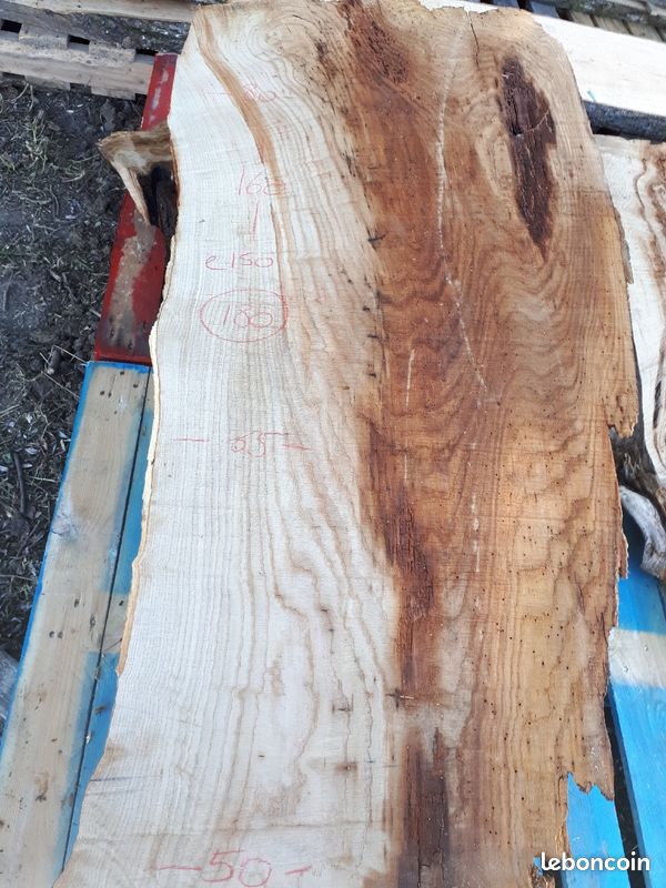 Dosse de bois massif chataigner exceptionnel (image 2)