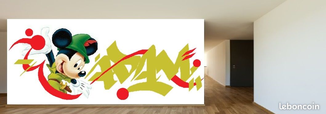 Peinture artistique / Fresque Calligraphiée (image 5)