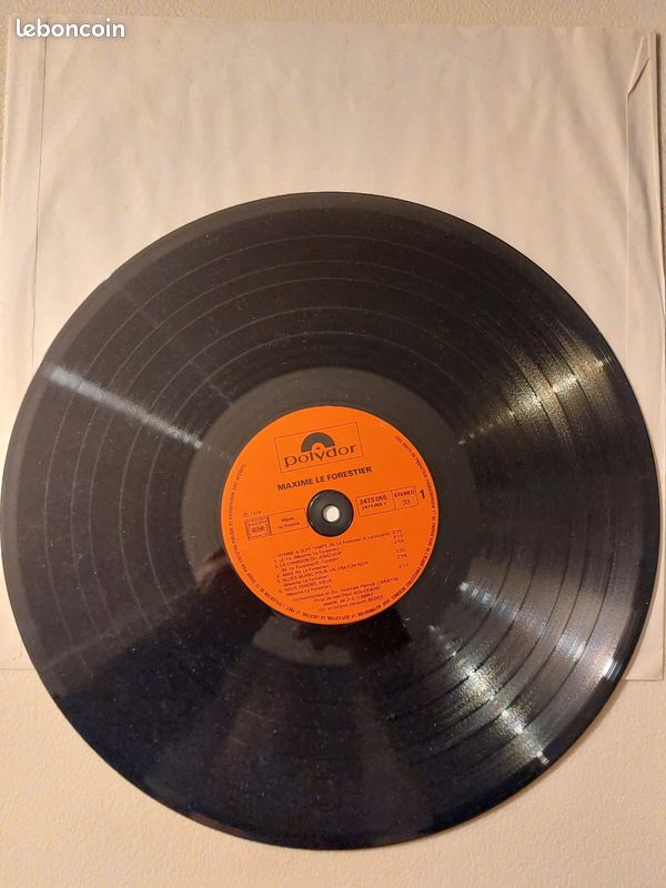 Vinyle Maxime Le Forestier (image 4)