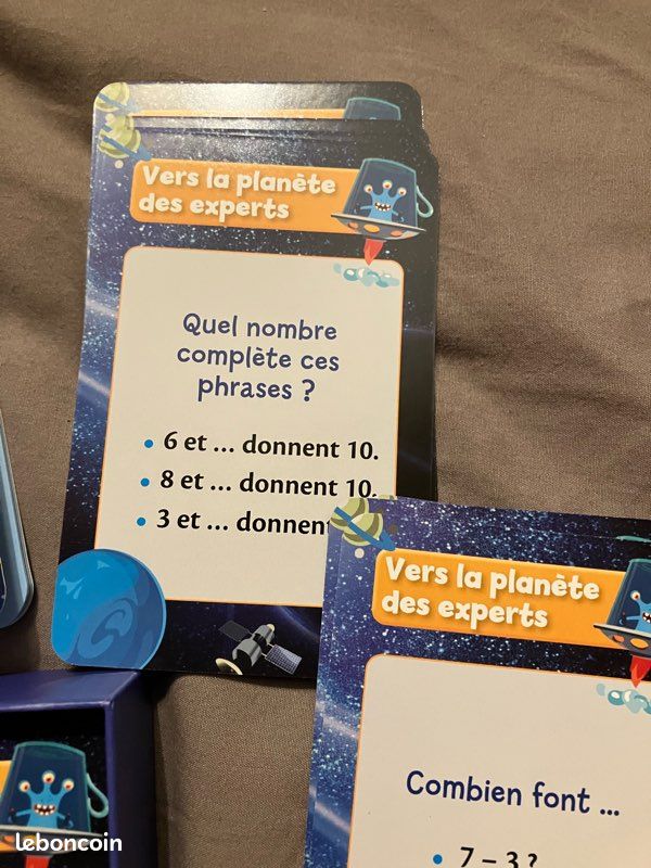 Jeu Qui sera le champion en calcul mental dès 7 ans -Larousse -comme neuf (image 4)
