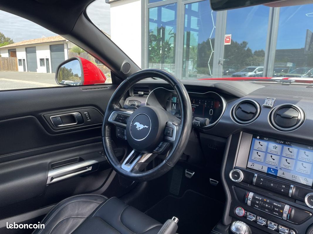 Ford mustang 5.0 v8 450 ch fastback coupe gt ph 2 recaro-fr-garantie 12 mois- (image 38)