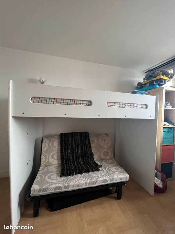 Lit enfant mezzanine 140/190 de chez Verbaudet acheté 499 vendu 70 (image 3)