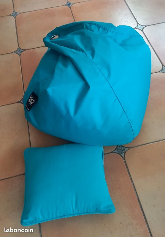 Pouf + coussin assorti (image 2)