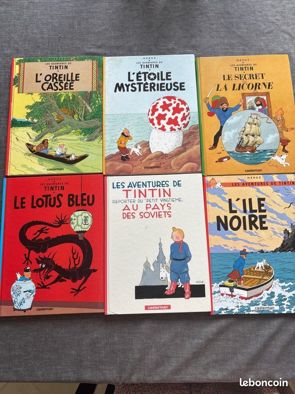 Les aventures de TINTIN (image 1)