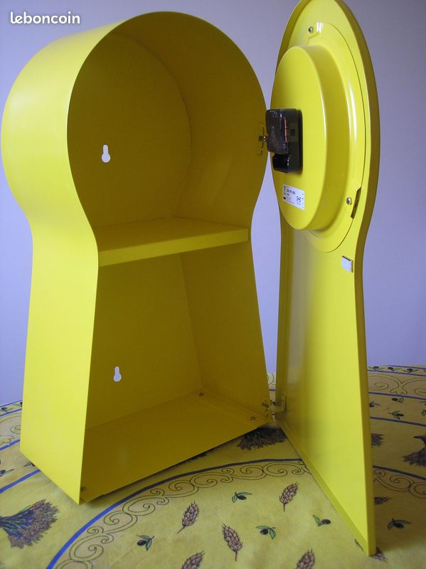 Pendule Ikea PS 1995 en Métal Jaune (image 2)