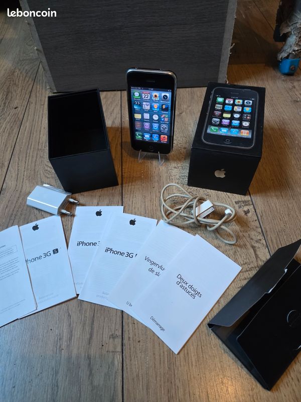 Un iPhone 3GS avec le logiciel de démonstration - Le journal du lapin