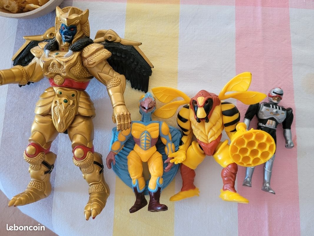 Figurines vintage power rangers (image 1)