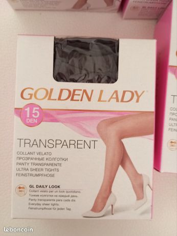 Chaine En Or Collant Anticellulite Donna Golden Lady Reduxcell 100