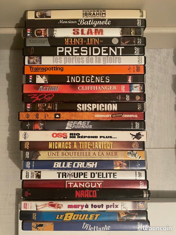 Lot de DVD (divers styles action humour) (image 1)