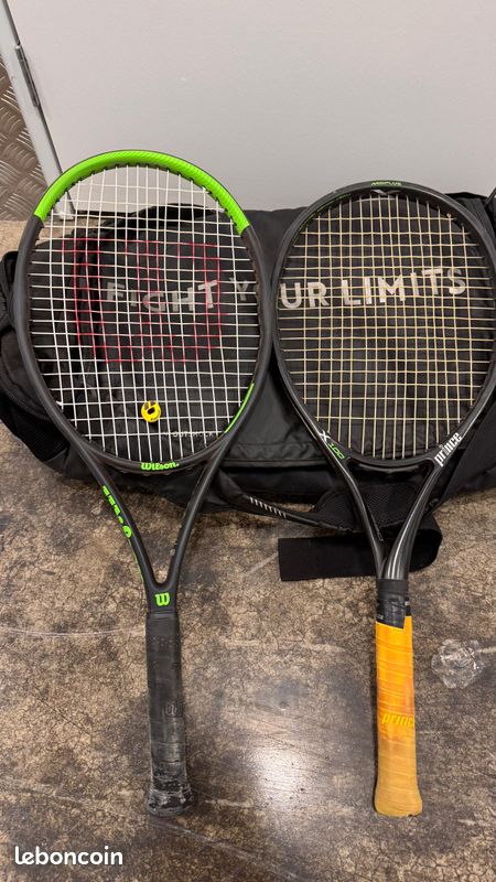Raquette de tennis Wilson Pro Staff 97 Classic - Noir - Grip 3