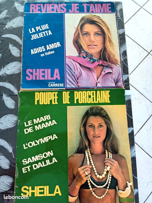 Disques vinyles Sheila (image 2)