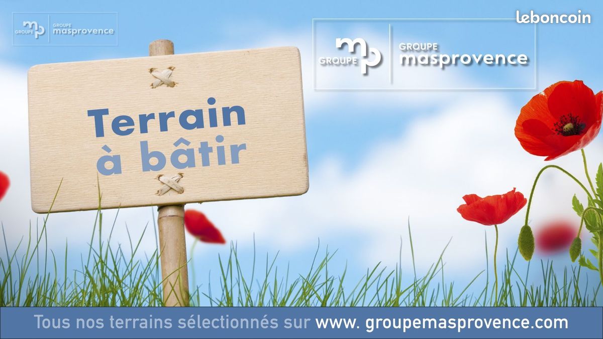 Terrain à bâtir de 785 m² à LA GAUDE (06) · 350 000 €