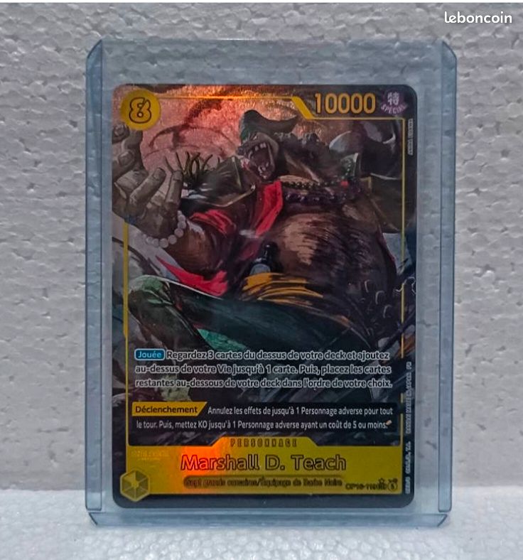 Carte One Piece Marshall D. Teach OP16-119 SEC SP (Alternative Special) – FR - État Neuf (image 1)