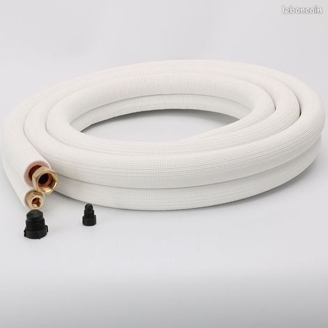 Tuyaux frigo 5 m 1/4 3/8 pré-dudgeonner (image 1)