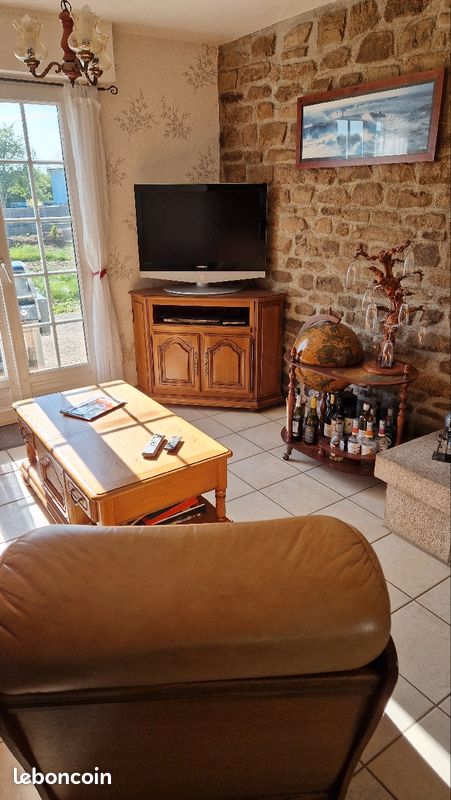 Meuble télé bois massif (image 2)