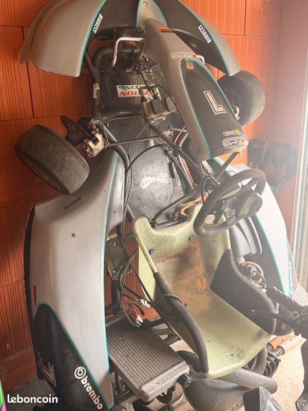 Vends karting et 125 aprilia es (image 2)