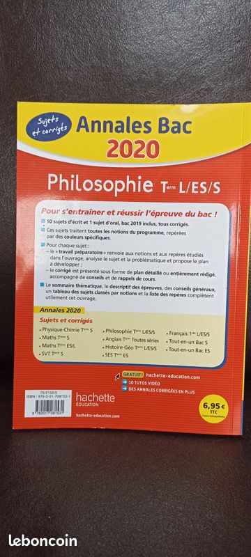 Annales bac 2020 Philosophie (image 3)