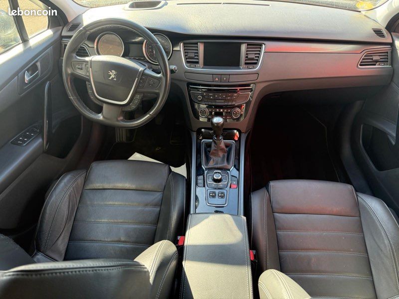 Peugeot 508 2.0 HDI 150 FELINE grande routière, noir, 7 cv, 4 portes, couleur intérieure : noir, première mise en circulation le 05/05/2014, garantie 3 mois extensible 1 ans voir condition (image 5)