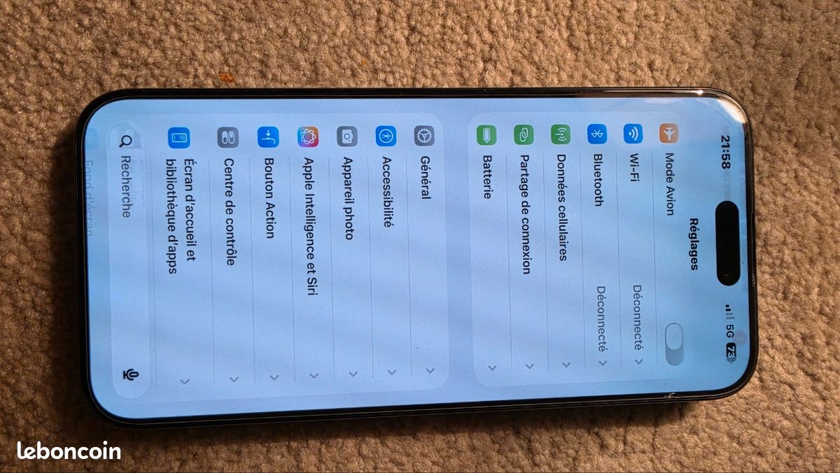 IPhone 15 Pro Max 256Go Batterie 75% (image 6)