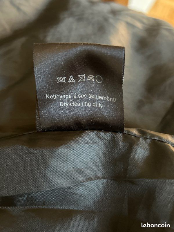 Manteau femme noir taille:L bon état (image 7)