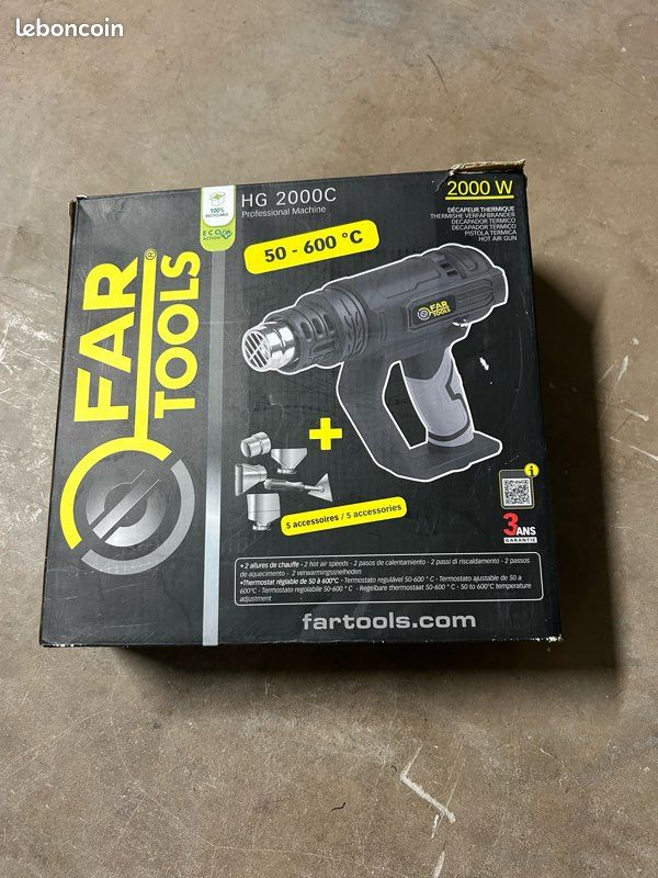 Décapeur thermique Far Tools (image 4)
