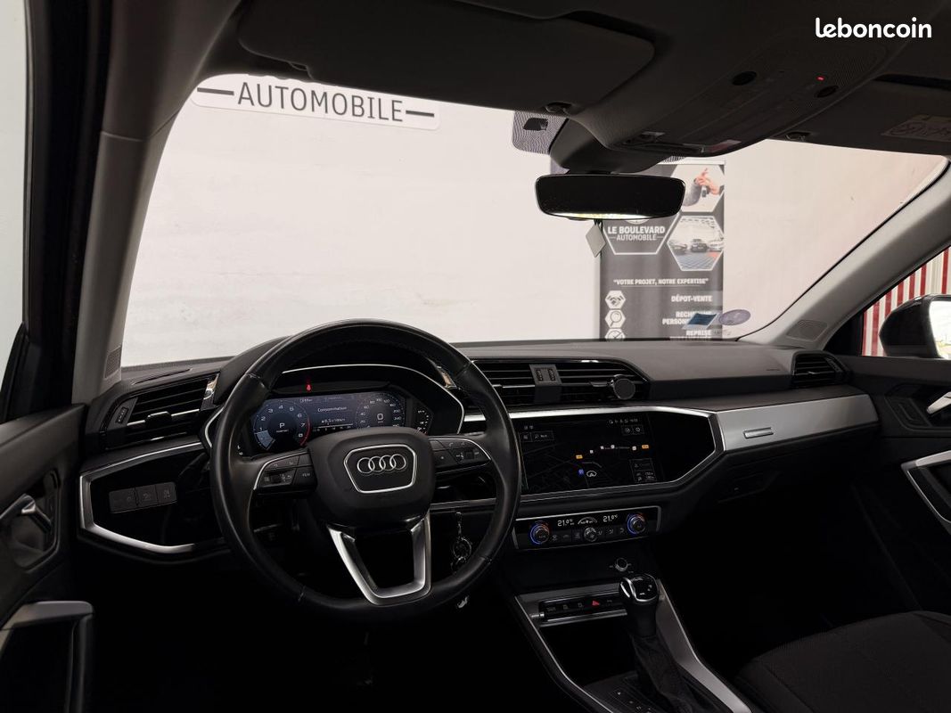 AUDI Q3 (315 euros/mois) Business Line 35 TFSI 150CV S-tronic CAMERA CARPLAY (image 13)