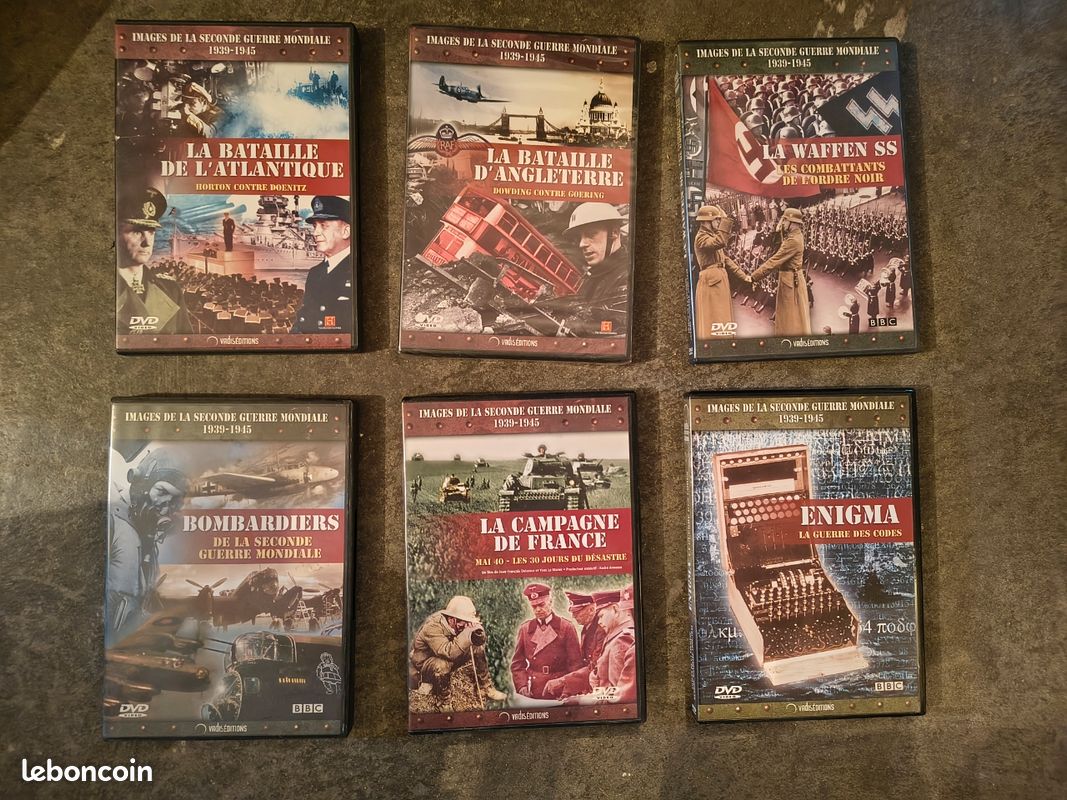 6 DVD Images de la seconde guerre mondiale (image 1)
