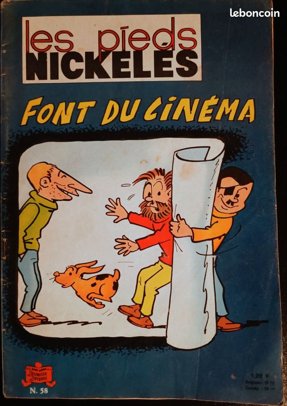 BD Vintage : Les Pieds Nickelés N°8 - Attractions Sensationnelles - Édition 1933 - 64 Pages - Collectors