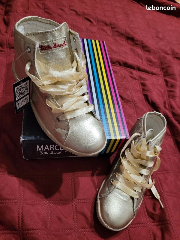 Chaussures dorées Little Marcel (image 2)