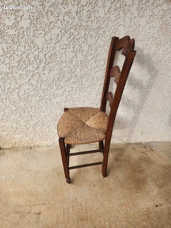 Chaises rustique vintage (image 2)