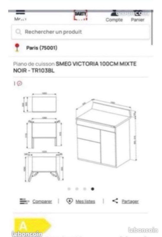 Piano de cuisson Smeg Neuf (image 3)