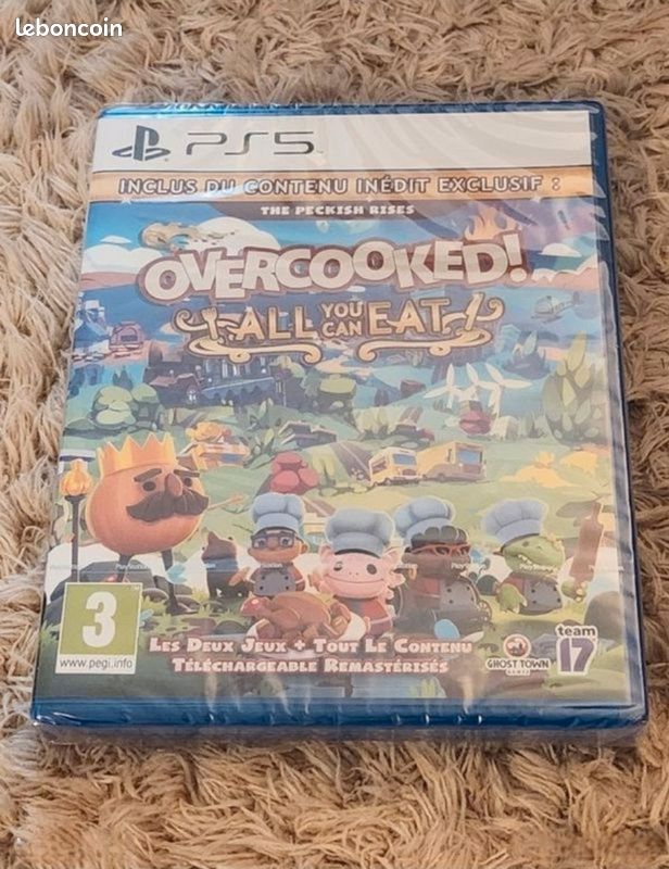 Jeu NEUF Overcooked All You Can Eat ps5 VF (image 1)